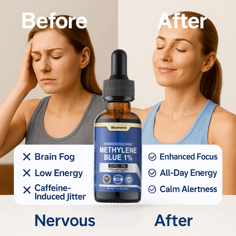 BlueNova Methylene Blue 1% Liquid Drops | Premium Quality