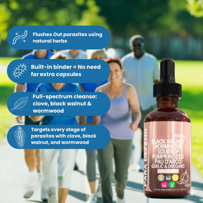 Wormwood Black Walnut Parasite Detox